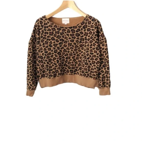 Poppy & Peonies Brown Crew Neck Sweater - Picture 2 of 4